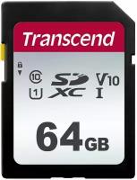 Карта памяти Transcend 64GB SDXC TS64GSDC300S