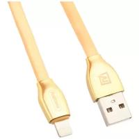 Кабель Remax Laser USB - Apple Lightning (RC-035i), 1 м, золотой