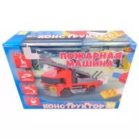 Пожарная машина, 82 детали, конструктор Abtoys PT-00444