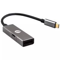 Переходник/адаптер VCOM USB Type-C - DisplayPort/USB Type-C (CU453)