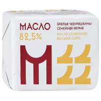 Братья Чебурашкины Масло сливочное традиционное несоленое 82.5%, 200 г