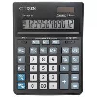 Калькулятор настольный CITIZEN BUSINESS LINE CDB1201BK (205x155 мм), 12 разрядов, двойное питание