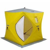 Палатка для рыбалки трехместная HELIOS Куб 1,8х1,8 утепленная