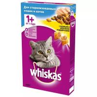 Сухой корм Whiskas для стерилизованных кошек, курица, 350 г 1397292