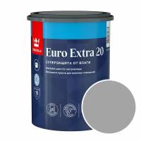 Краска моющаяся Tikkurila Euro Extra 20 RAL 9006 (Бело-алюминиевый - White aluminium) 0,9 л