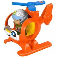 Бульдозер Fisher-Price Little People с фигуркой GGT33, Вертолет