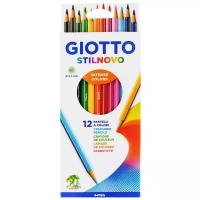 GIOTTO Цветные карандаши Stilnovo 12 цветов (256500)