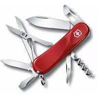 Нож перочинный VICTORINOX Evolution S14, 85 мм, 14 функций, красный