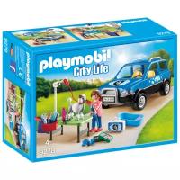 Набор с элементами конструктора Playmobil City Life 9278 Передвижной салон для собак