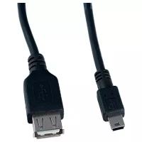 Кабель Perfeo USB - miniUSB (U4201) 0.5 м, черный