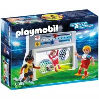 Набор с элементами конструктора Playmobil Sports and Action 6858 Удары по воротам