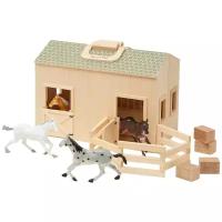 Фигурки Melissa & Doug Fold & Go Stable 3704