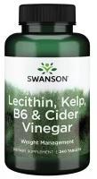 Swanson Lecithin, Kelp, B6 and Cider Vinegar 240 таблеток