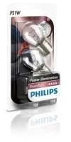 PHILIPS лампа P21W 12V-21W (BA15S) (+50% света) VISION PLUS блистер (2ШТ.) 12498VPB2