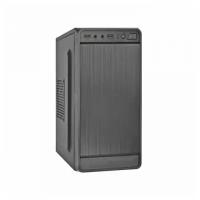 Корпус mATX Exegate BAA-108-450W-8 EX283124RUS Minitower, БП AAA450 с вент. 8см, 2*USB, аудио, черный