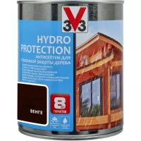 V33 антисептик антисептик для усиленной защиты дерева Hydro Protection, 0.9 л, венге