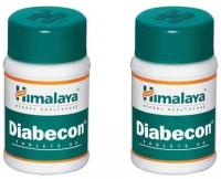 Таблетки Диабекон Хималая (Diabecon Himalaya), при диабете, лечит поджелудочную железу, контроль сахара и холестерина, 2х60 таб