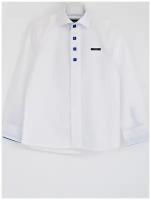Рубашка для мальчика белый, артикул 1493, размер 104