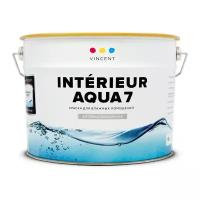 VINCENT Interieur Aqua 7 полуматовая белый 9 л