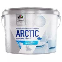 Краска акриловая Dufa Premium Arctic влагостойкая моющаяся матовая белый 10 л