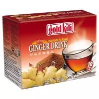 Чайный напиток Gold kili Ginger brown sugar растворимый в пакетиках