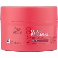 Wella Professionals Invigo Color Brilliance - Велла Инвиго Колор Бриллианс Маска-уход для защиты цвета окрашенных жестких волос, 150 мл -