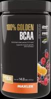 BCAA Maxler 100% Golden, фруктовый пунш, 420 гр