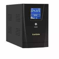 Источник бесперебойного питания EXEGATE SpecialPro Smart LLB-2200. LCD. AVR.1SH.2C13. RJ. USB <2200VA/1300W, LCD, AVR,1*Schuko+2*C13, RJ45/11, USB