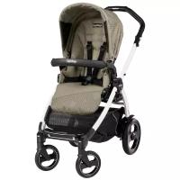 Прогулочная коляска Peg Perego Book S Pop Up Sportivo (шасси White/Black), Geo Beige