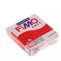 Полимерная глина Fimo Soft 8020-24 индийский красный (Indian red) 56 г., цена за 1 шт