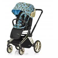 Прогулочная коляска Cybex Priam Lux by Jeremy Scott, cherubs blue