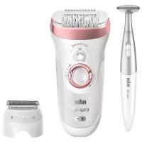 Эпилятор Braun 9-890 Silk-epil 9 SkinSpa SensoSmart; белый/розовое золото985