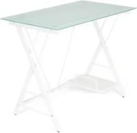 TetChair компьютерный стол GD-01, ШхГхВ: 90х54х74 см, цвет: white