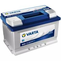 Аккумулятор автомобильный VARTA Blue Dynamic 72Ач 680A [572 409 068 e43]