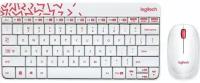Комплект: клавиатура+мышь Logitech MK240 Wireless Combo Nano White (920-008160)