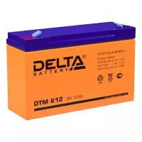 Аккумулятор DELTA Battery DTM 612, 151x34x94