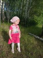 Летнее детское трикотажное платье с принтом Эльзы Холодное сердце розовое 3