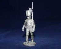 Коллекционная оловянная миниатюра, солдатик в масштабе 54мм( 1/32) Гренадер 45-го пехотного полка Цвайфеля Пруссия 1806 г