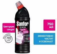 Средство чистящее для унитаза Sanfor WC gel Speсial black