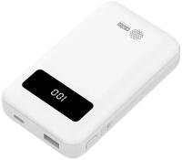 Мобильный аккумулятор Cactus CS-PBFSNT-10000 10000mAh 3A 1xUSB белый