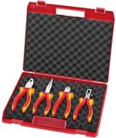 Набор инструментов KNIPEX KN-002015 RED Electro чемодан VDE, 4 пр