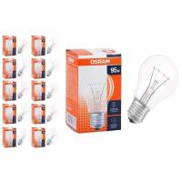 Лампа накаливания Osram CLAS A CL 95W 230V E27, 10 шт