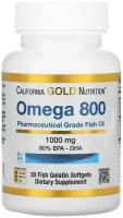 Omega 800, 1000mg 80% Epa-DHA, 30 капсул