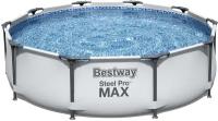 Бассейн каркасный Bestway Steel Pro Max, 305 x 76 см, 4678 л