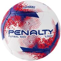 Мяч футзальный PENALTY BOLA FUTSAL LIDER XXI, 5213061710-U, размер 4, PU, 6 панелей, термосшивка, подкладка Evacel, камера с наполнителем, белый