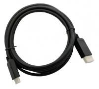 Кабель 1.2v ver2.0 DisplayPort (m) HDMI (m) 3 м, черный