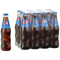 Газированный напиток Pepsi Cola, 0.25 л, стеклянная бутылка, 12 шт