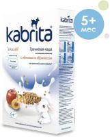 Kabrita® Гречневая каша на козьем молочке с яблоком и абрикосом с 5 месяцев, 180г