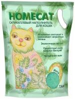 Наполнитель Homecat Мята силикагелевый для кошачьих туалетов (7,6 л, (3,3 кг))