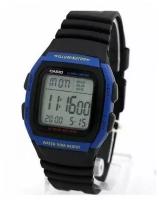 Наручные часы CASIO Collection W-96H-2A, черный, синий